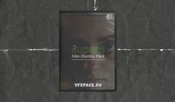 Daniel John Peters Super8 – Film Overlay Pack