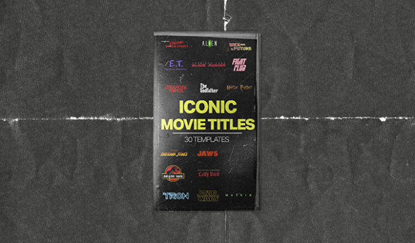Tropic Colour - Iconic Movie Titles Templates