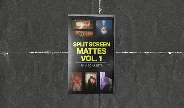 Tropic Colour – Split Screen Film Mattes V1