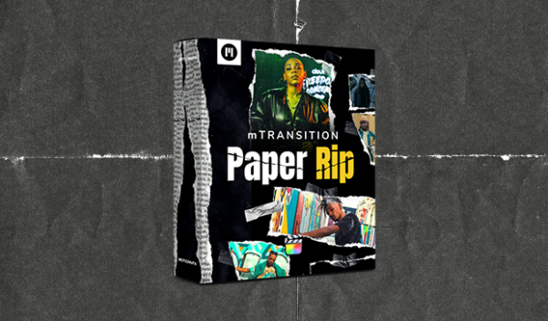 MotionVFX - mTransition Paper Rip