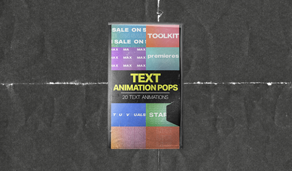 Tropic Colour - Text Animation Pops