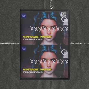 Videohive - Vintage Paper Transitions