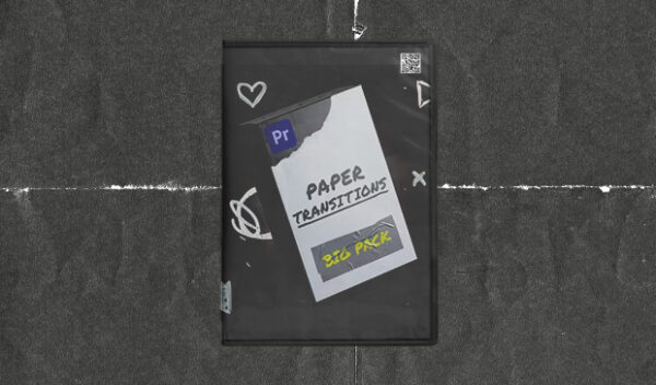 Videohive - Paper Transitions Big Pack