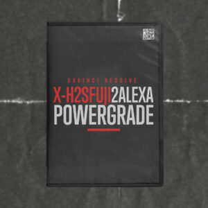 Fujifilm X-H2S to Alexa PowerGrade & LUTs