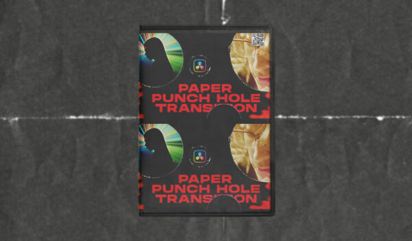 Videohive - Paper Punch Hole Transitions DVR
