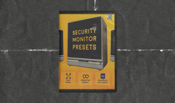 Videohive - Security Monitor Presets
