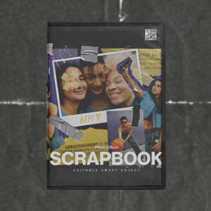 Scrapbook Photo Effect Template
