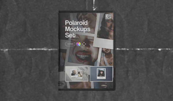 Polaroid Frame Mockups Collection