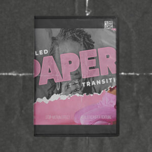 Videohive - Crumpled Paper Transitions for DaVinci Resolve
