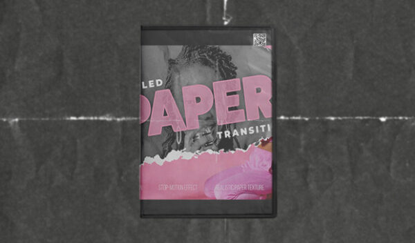 Videohive - Crumpled Paper Transitions for DaVinci Resolve