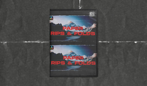 Paper Rips Folds Transitions Davinci Resolve