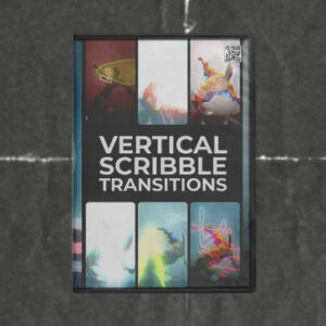 Scribble Vertical Transitions for After Effects