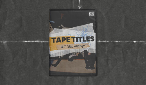 Tape Titles MOGRT