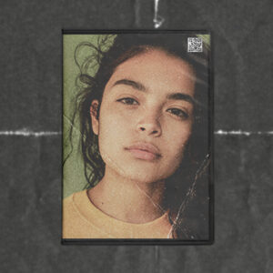 Vintage Crumpled Paper Photo Effect