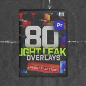 Animated Light Leaks Overlays Pack