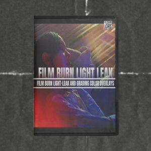 Film Burn Light Leak & Color Overlays