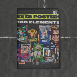 Mixed Posters & 100 Collage Elements