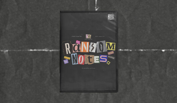 Ransom Note Animated Letters Set
