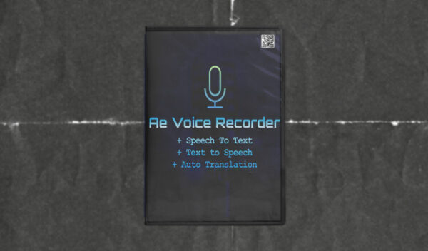 Aescripts - AE Voice Recorder