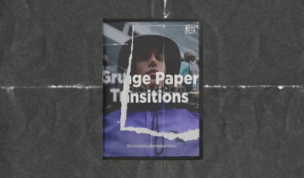 Grunge Paper Transitions MOGRT