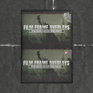 Retro Vintage 8mm Film Frame Overlays