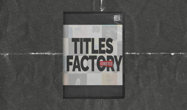 Aescripts - Titles Factory for After Effects