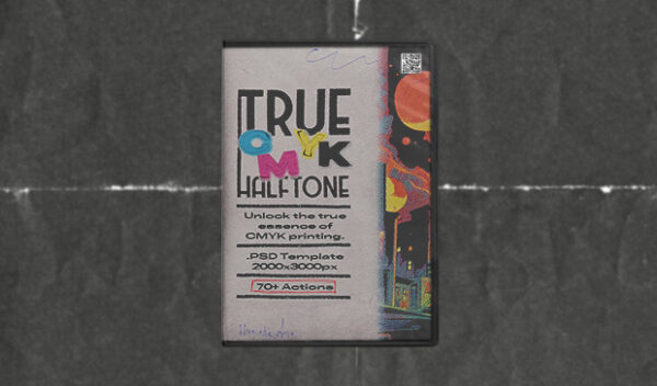 Creative Market - True Cmyk Halftone