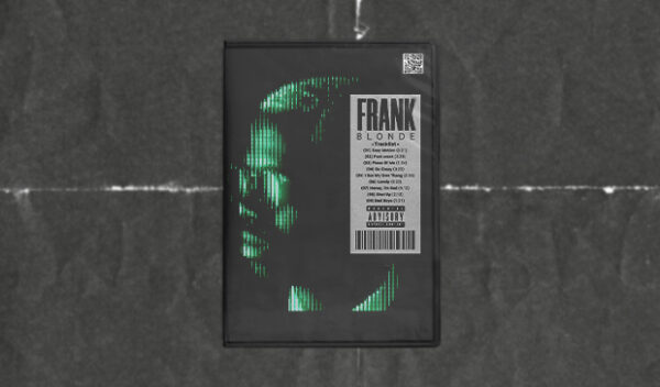 Album Cover With CRT Effects
