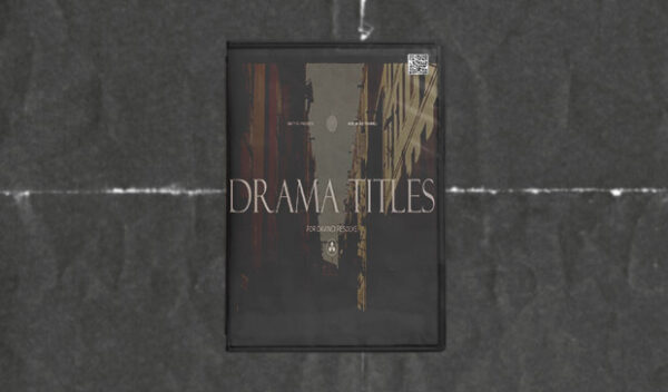 Drama Movie Titles for Davinci Resolve