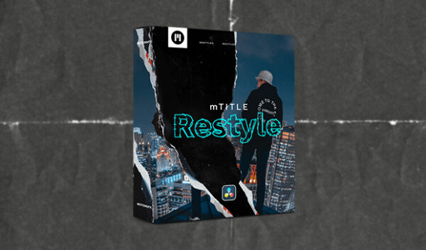 MotionVFX - mTitle Restyle for DaVinci Resolve