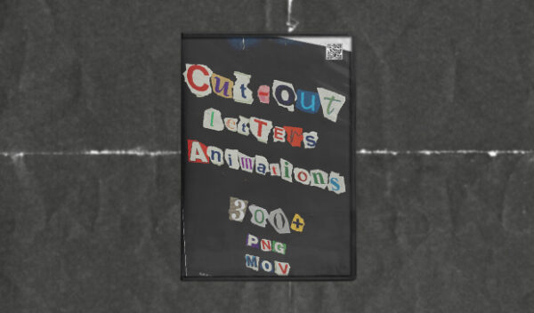 Cut-Out Letters Animations Pack
