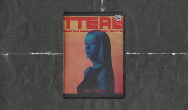 Letterbox Film Frame Templates 4K