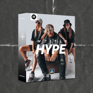 MotionVFX - mTitle Hype for DaVinci Resolve
