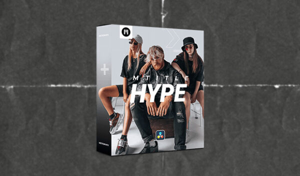 MotionVFX - mTitle Hype for DaVinci Resolve