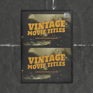 Animated Vintage Movie Titles