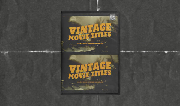 Animated Vintage Movie Titles