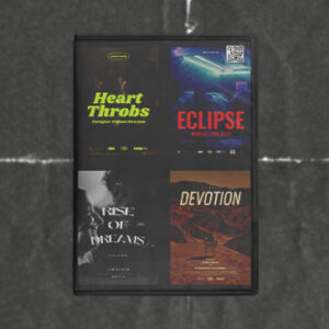 Animated Vertical Film Posters