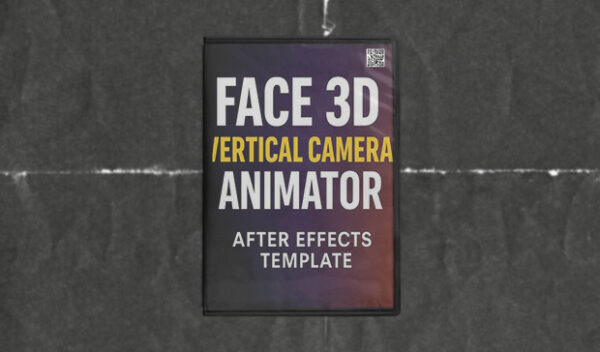 Face 3D Vertical Camera Animator for AE & PP