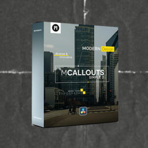 MotionVFX - mCallouts Simple 2 for DVR