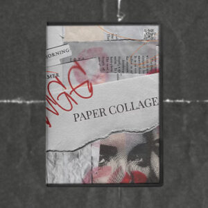 Scribbles & Paper Collage