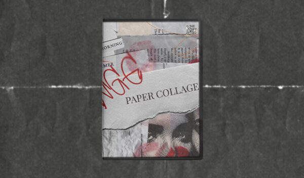 Scribbles & Paper Collage