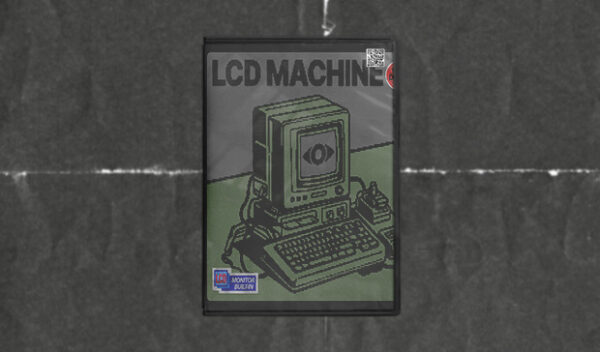 LCD Machine Photoshop Mockup