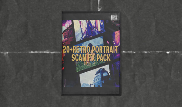 Retro Portrait Scan FX for AE