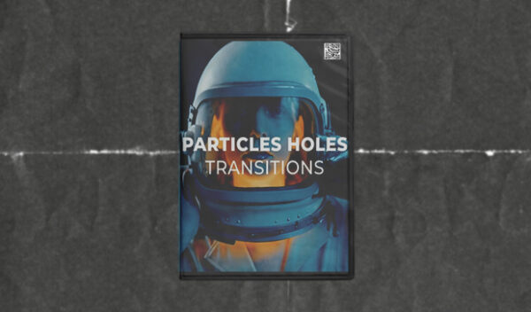 Particles Holes Transitions for DaVinci Resolve