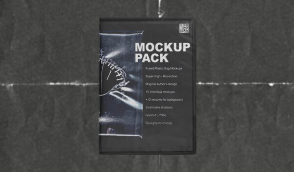 Fused Plastic Bag Mockup Pack