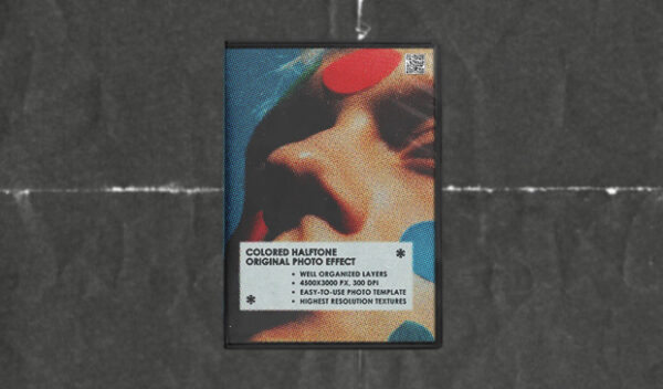 Original Zine Color Halftone Effect