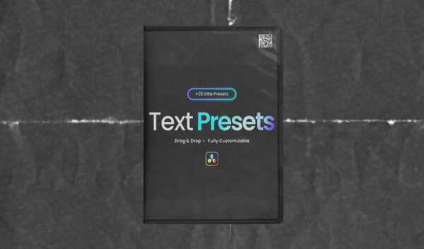Text Elite Presets for DaVinci Resolve