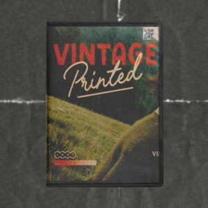 Vintage Printed Vibe Effect