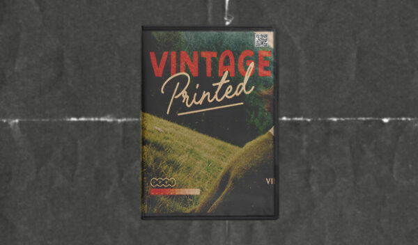 Vintage Printed Vibe Effect