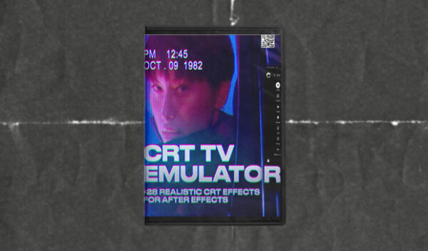 CRT TV Emulator for After Effects